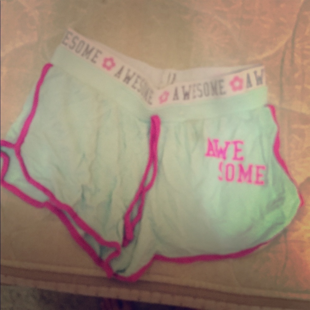 Pajama shorts cute girly fun style! Great forsleep